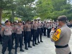 390 Personel Polisi Dikerahkan Lakukan Pengamanan Rapat Pleno KPU Sulteng