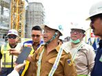 Tinjau Proyek Strategis, Gubernur Sulteng: Pastikan Rampung Tepat Waktu