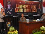 Refleksi Akhir Tahun: Polda Sulteng Pecat 57 Anggota, Beri Penghargaan untuk 137 Personel