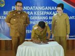 Gubernur Sulteng Teken Kesepakatan Tapal Batas Parigi Moutong-Poso