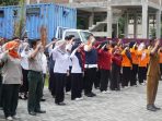 Hadapi Cuaca Ekstrem dan Arus Mudik, BPBD Sulteng Gelar Apel Siaga dan Aksi Sosial