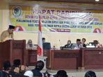 Pj Bupati Richard Arnaldo Sampaikan Sambutan Perpisahan dalam Paripurna DPRD Usai Penetapan Hasil Pilkada Parimo