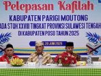 Parimo Utus 21 Kafilah di Ajang STQH XXVIII Tingkat Sulteng