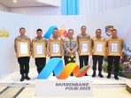 Polda Sulteng Raih Penghargaan Nasional di Musrenbang Polri 2025