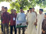 Bupati Parimo Salurkan Sapi Kurban Presiden di Desa Tada Timur