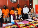 Polda Sulteng Gagalkan Penyulundupan 30 Kg Sabu dan Amankan Tiga Terduga Pelaku