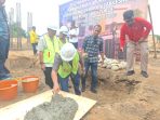 Wabup Parimo Letakkan Batu Pertama Pembangunan Labkesmas dan Puskesmas Torue