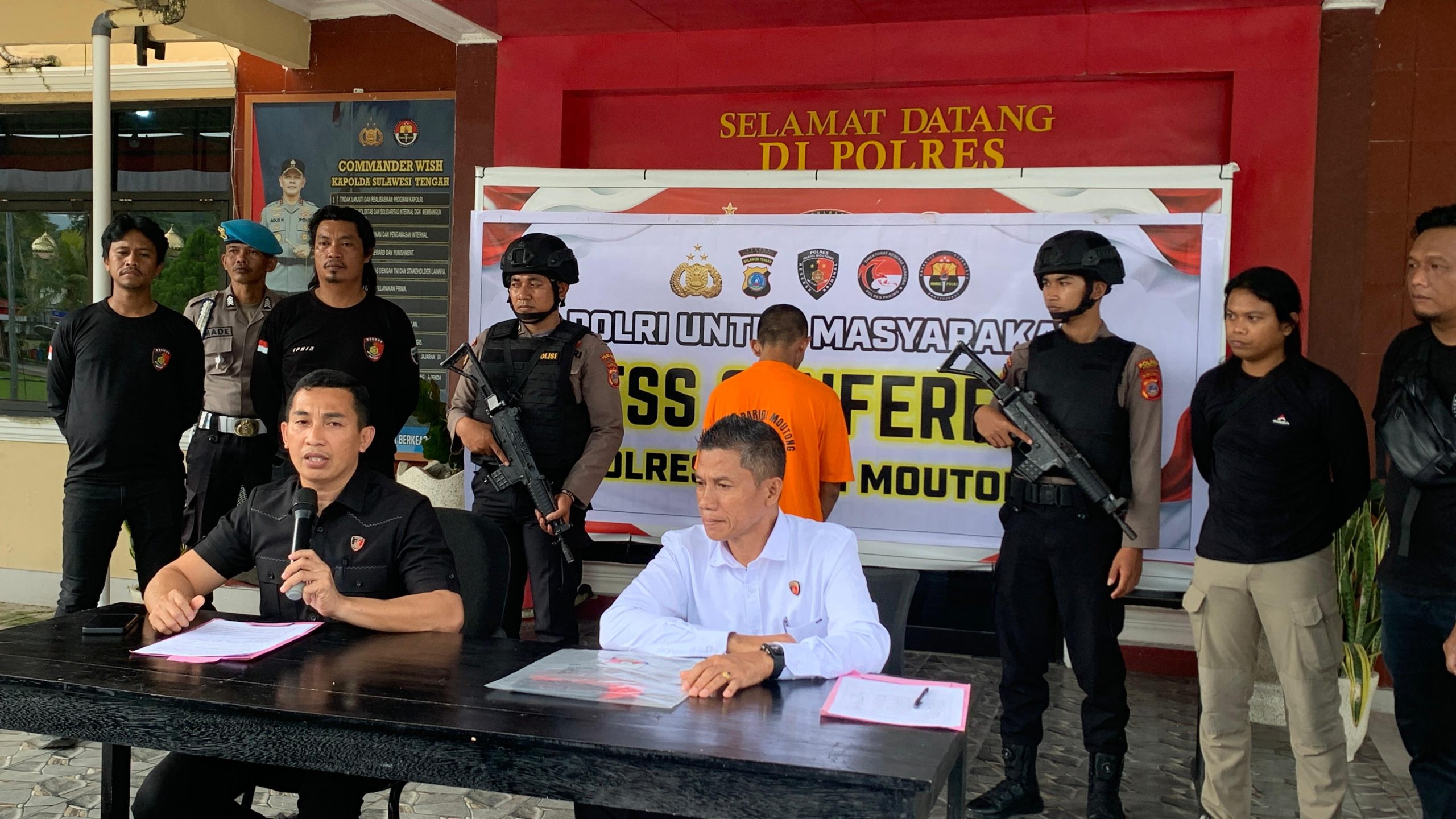 Polres Parimo Bekuk Pelaku Curanmor, Amankan 9 Motor Hasil Kejahatan
