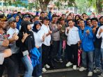 Wakapolda Sulteng Redam Massa Aksi dengan Cara Unik, Bantu UMKM di Tengah Demonstrasi
