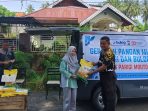 Polres Parimo Salurkan 3 Ton Beras Lewat Gerakan Pangan Murah
