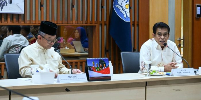 Bupati Parimo Perjuangkan Sekolah Terpadu, Mendikdasmen Sambut Positif