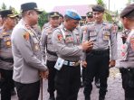 Cegah Judi Online, Kapolres Parimo Pimpin Sidak HP Personel