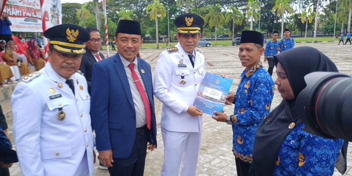 Bupati Parimo Kukuhkan  P3K Tahap II,Tegaskan ASN Jadi Teladan di Media Sosial