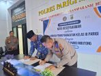 Polres dan Lapas Parigi Tandatangani MoU Perkuat Sinergi Pengamanan