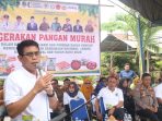 Bupati Parimo Buka Gerakan Pangan Murah Jelang NATARU