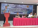 Pemda Parimo Gelar Konsultasi Publik II Revisi RTRW, Sekda: Dokumen Ini Sangat Strategis