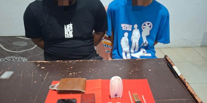 Polres Parimo Tangkap Dua Pengedar Sabu di Sausu, Ungkap Jaringan Asal Palu