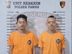 Curi iPhone di SPBU Kampal, Dua Pemuda Parigi Ditahan Polsek