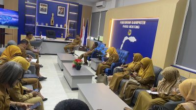 Pemda Parimo Matangkan Peresmian Gedung Layanan Perpustakaan